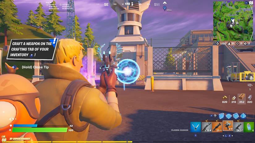 fortnite plasma cannon io base