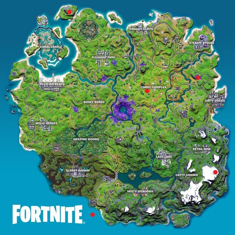 fortnite season 7 map
