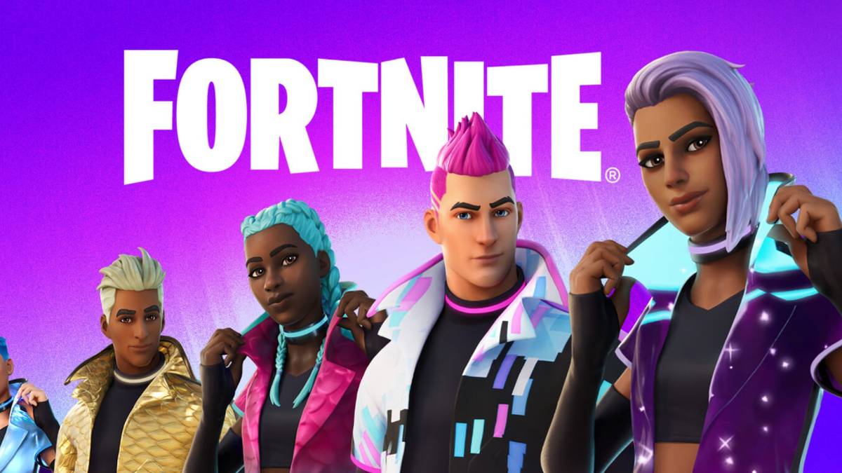 fortnite splash screen purple