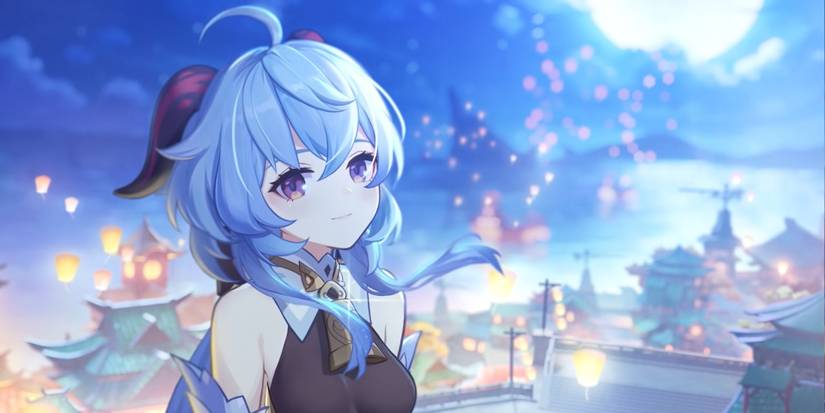 genshin impact ganyu official artwork