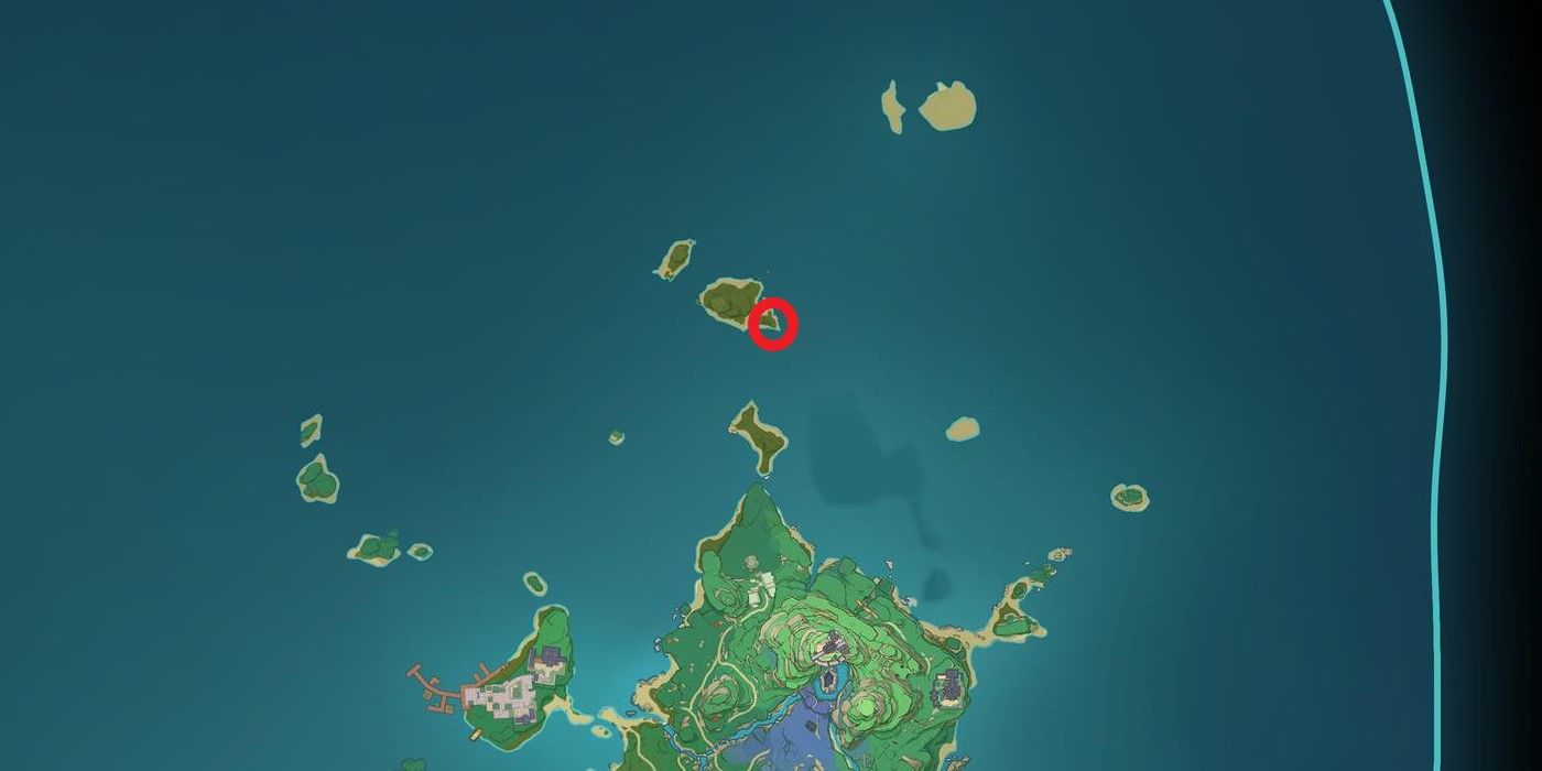 Genshin Impact Jinren Island Location