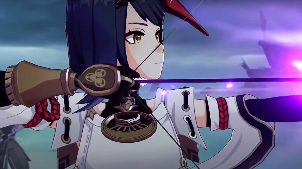 genshin impact inazuma bow blueprint