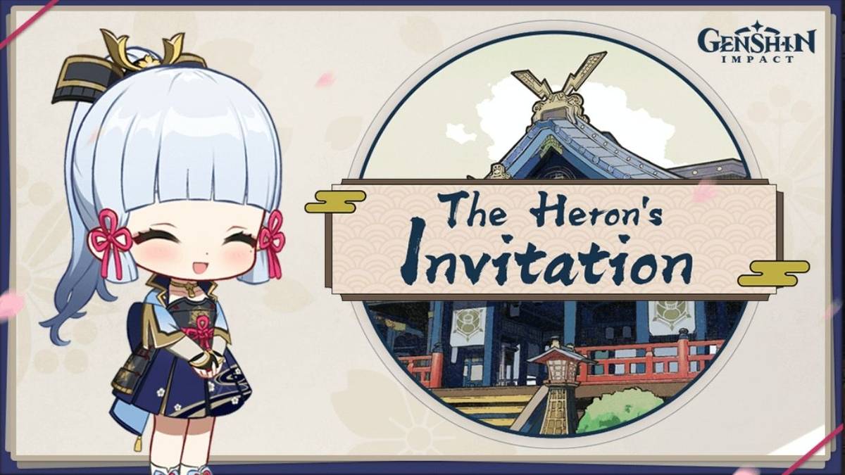 genshin impact heron's invitation