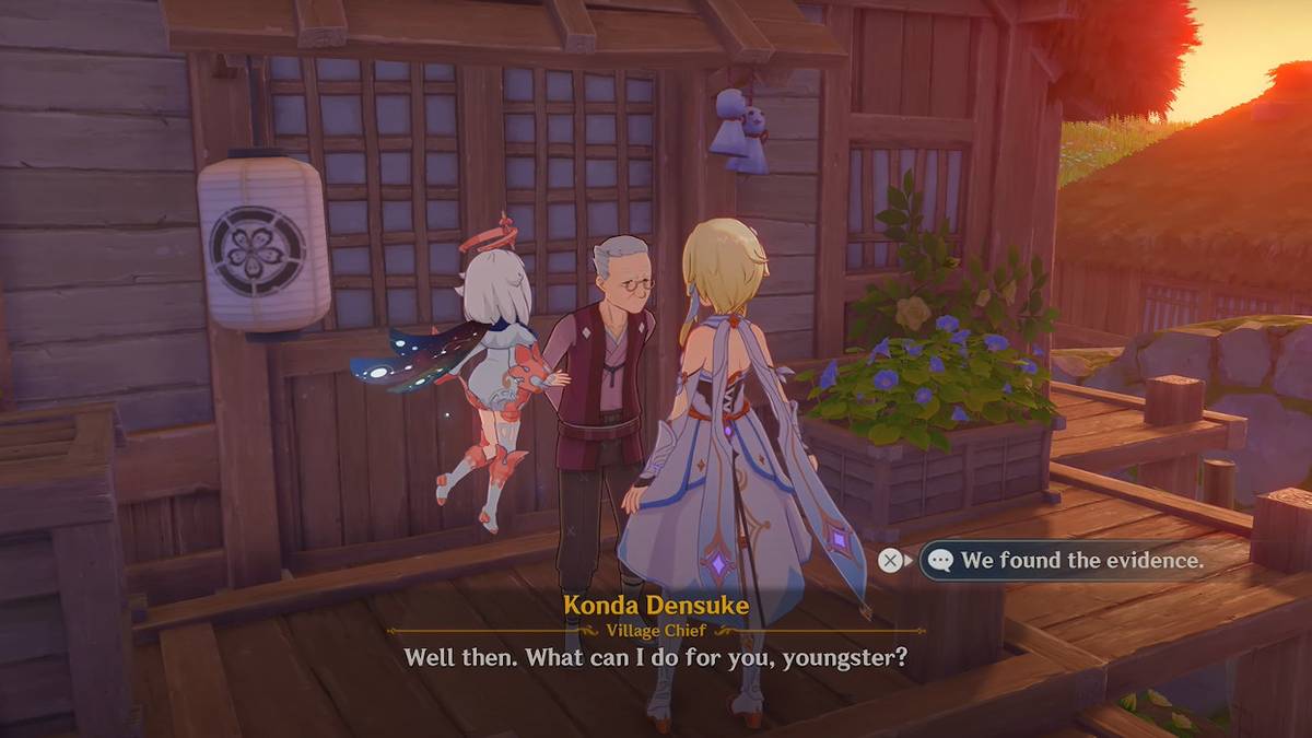 genshin impact cut a deal with village chief