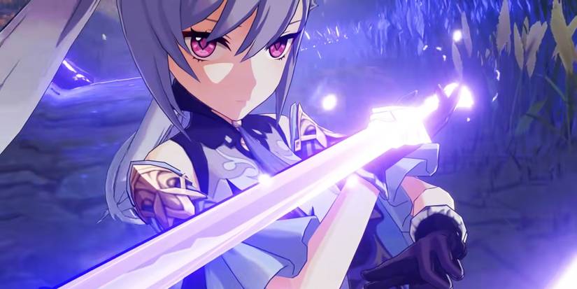 genshin impact keqing elemental burst animation