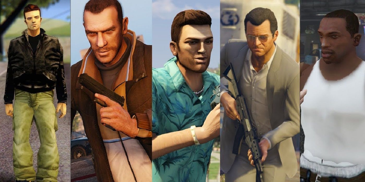 Here's What Grand Theft Auto Protagonists Would Look Like Old