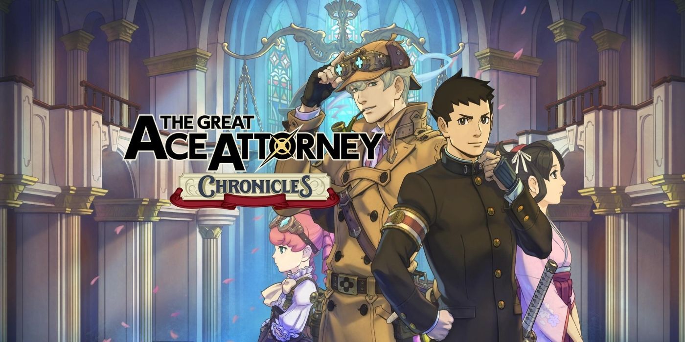 great ace attorney promo image logo