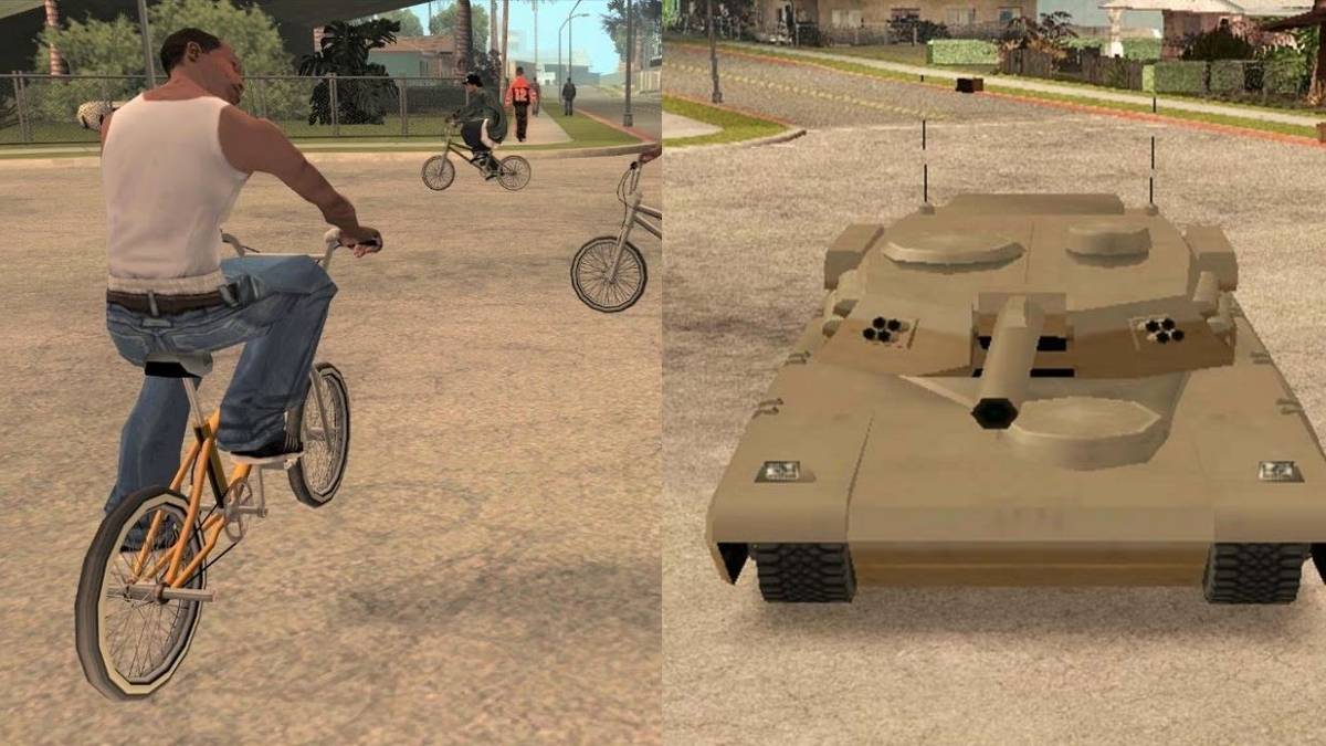 Invincible bikes in san andreas