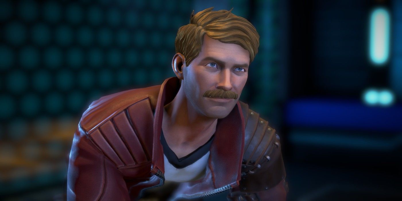guardians of the galaxy star lord telltale hunched over