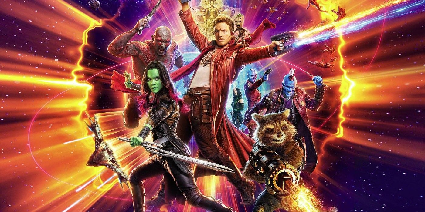 The cast of Guardians of the Galaxy Vol 2