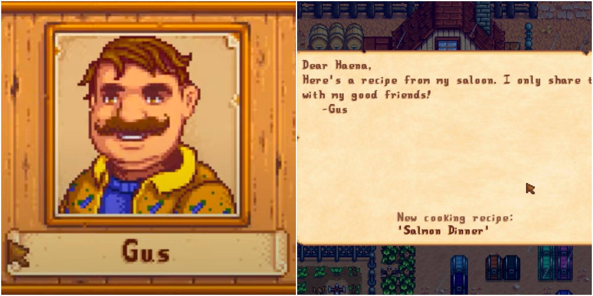 Stardew valley gus