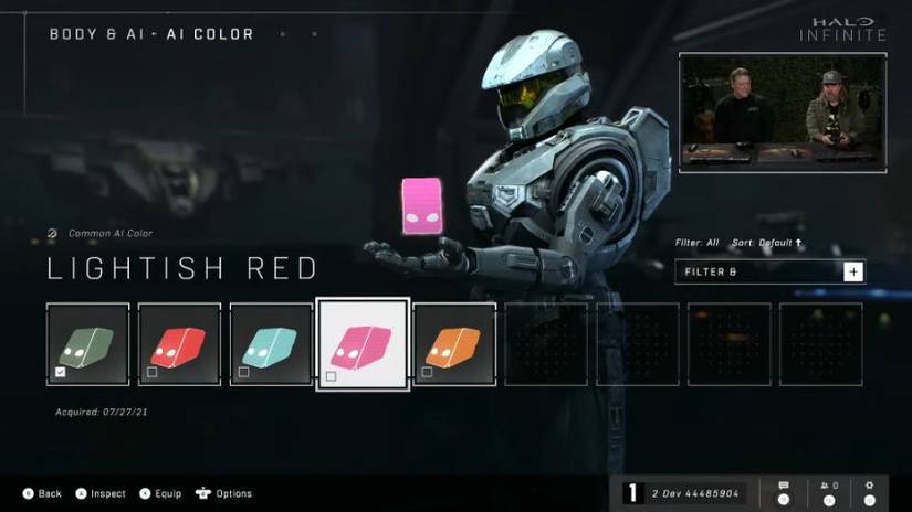 halo infinite technical preview lightish red