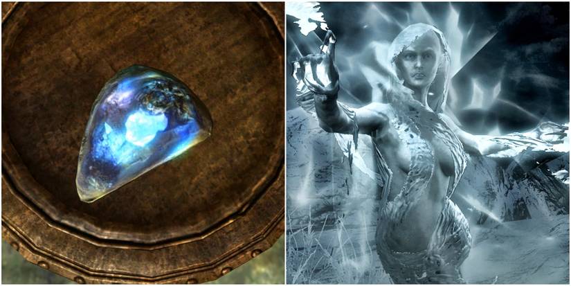 Pearl (left), wispmother (right)