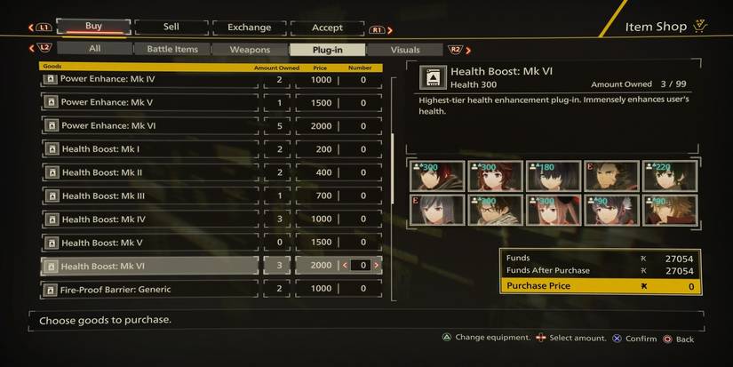 health vi scarlet nexus