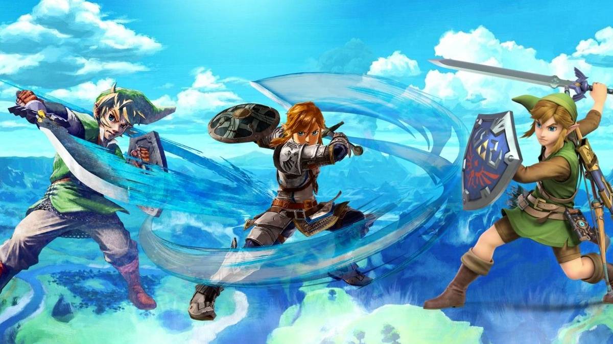 three different links