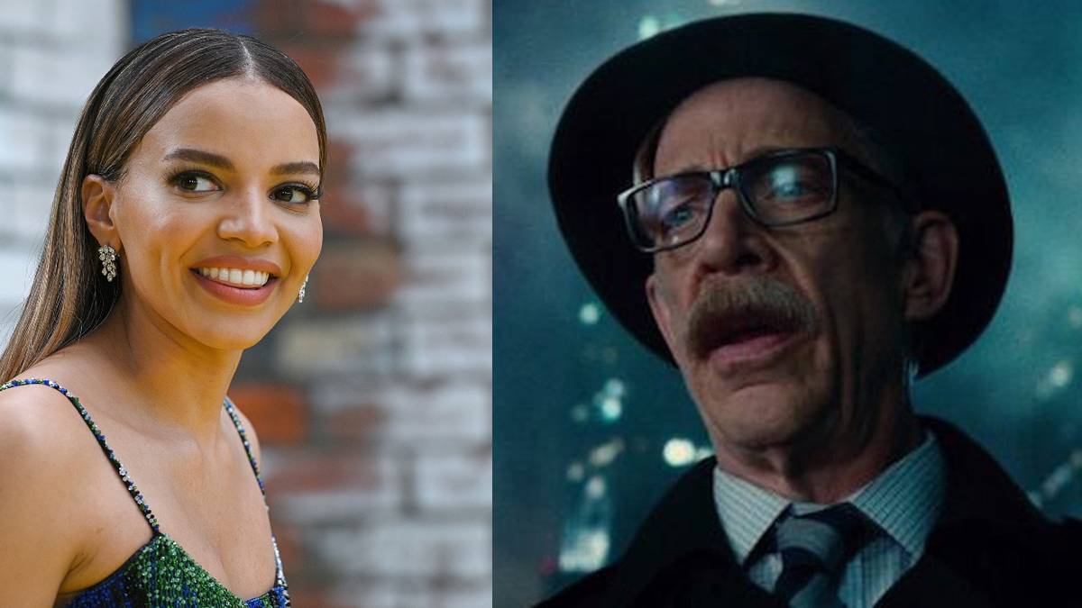 Batgirl jk simmons and leslie grace
