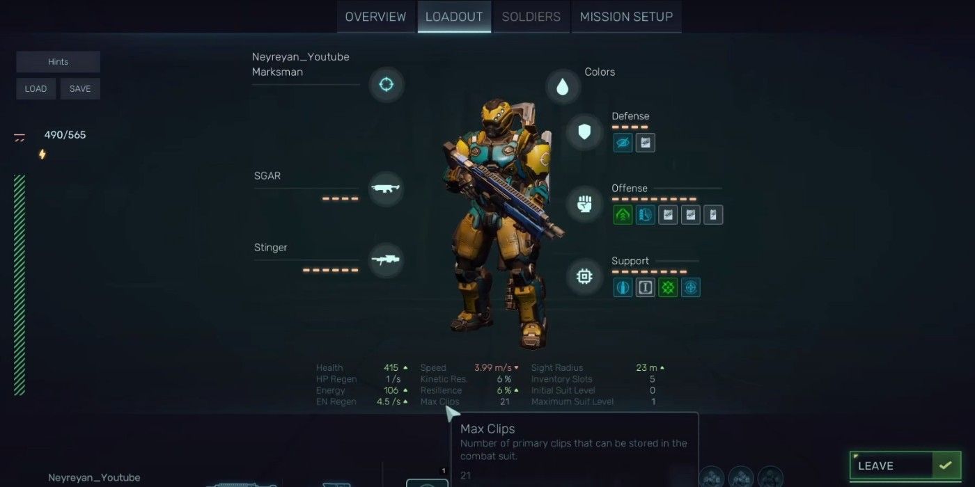 soldier screen customization