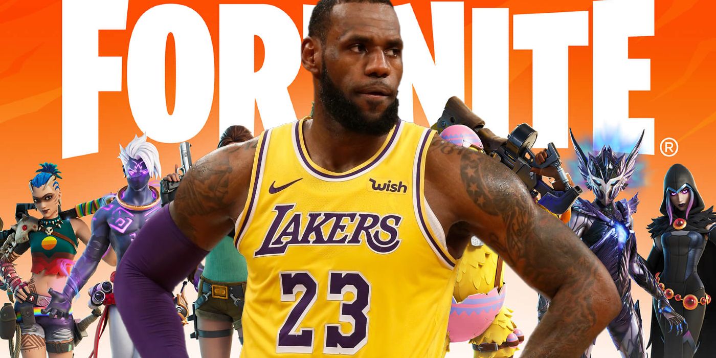 Lebron James Lakers Fortnite