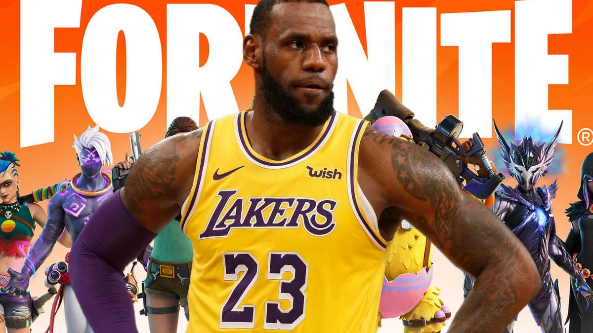 Lebron James Lakers Fortnite
