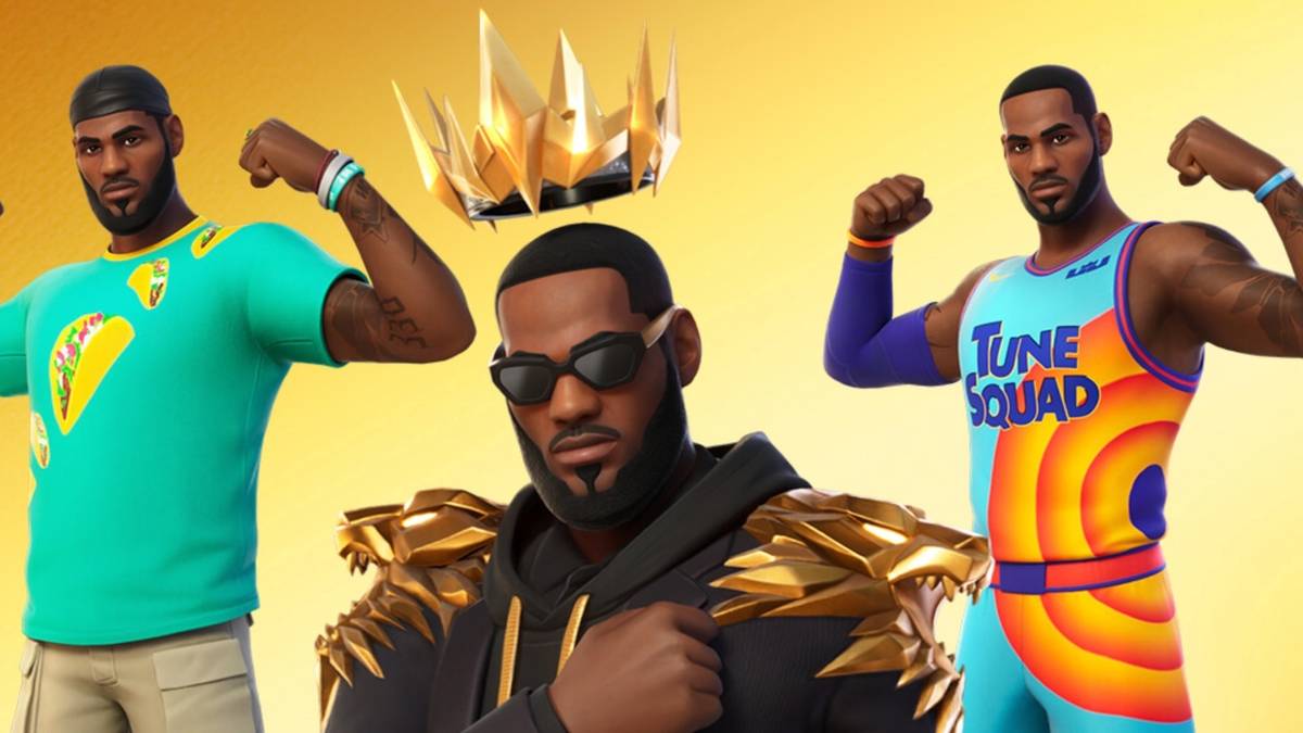 lebron james fortnite