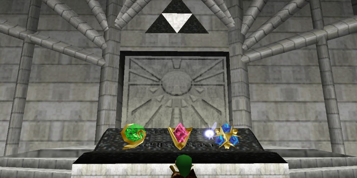 hyrule temple of time triforce