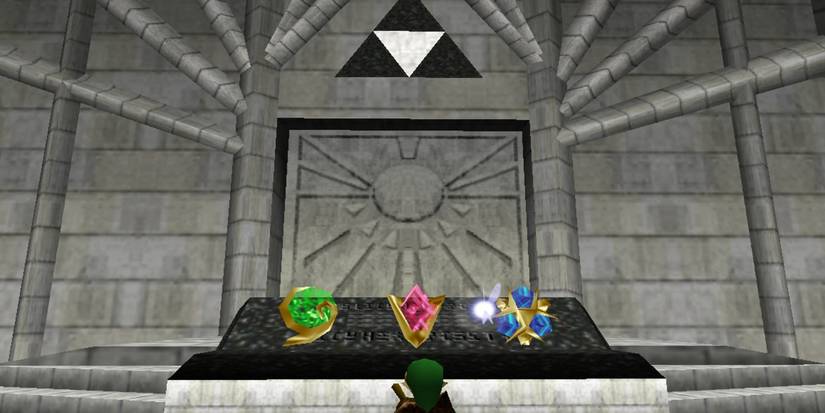hyrule temple of time triforce