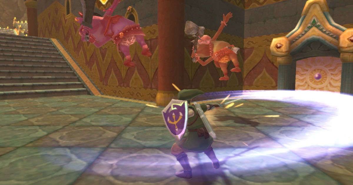 Legend of Zelda Spin Attack Skyward Sword