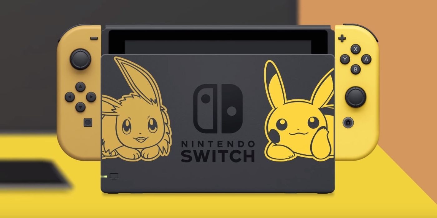 lets go pikachu eevee switch joy con