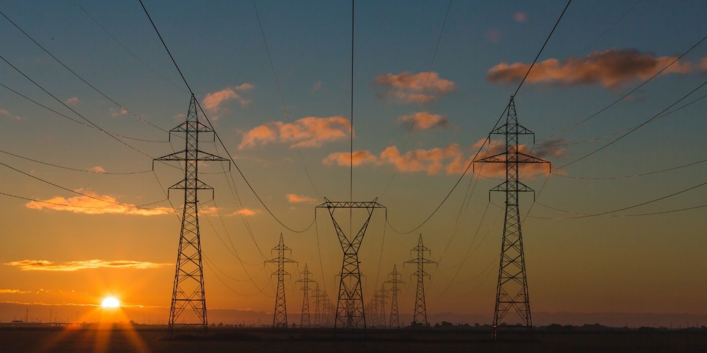 electricity towers