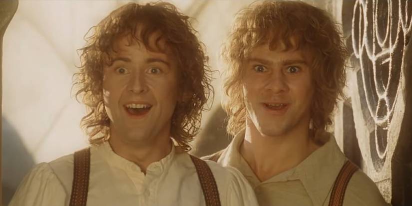 Lord of the Rings Merry Pippin Billy Boyd Dominic Monaghan