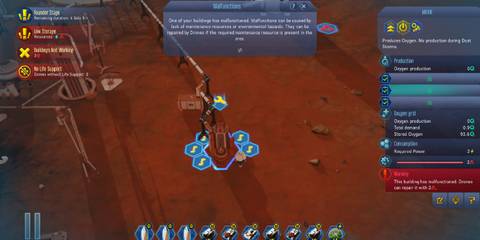 major malfunction colony