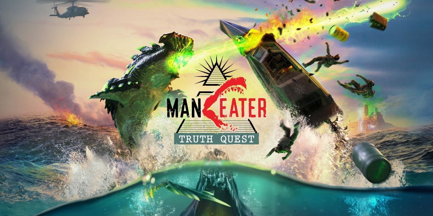 Maneater Truth Quest title