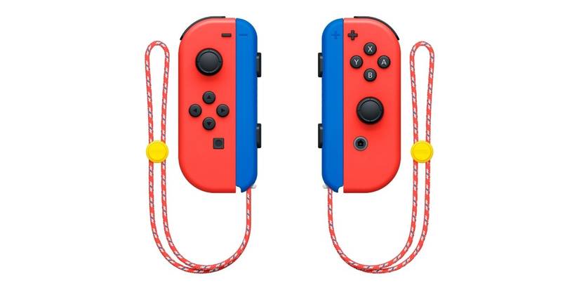 mario red and blue edition joy con