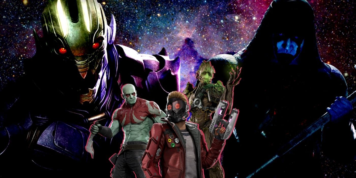 marvel guardians of the galaxy game villains