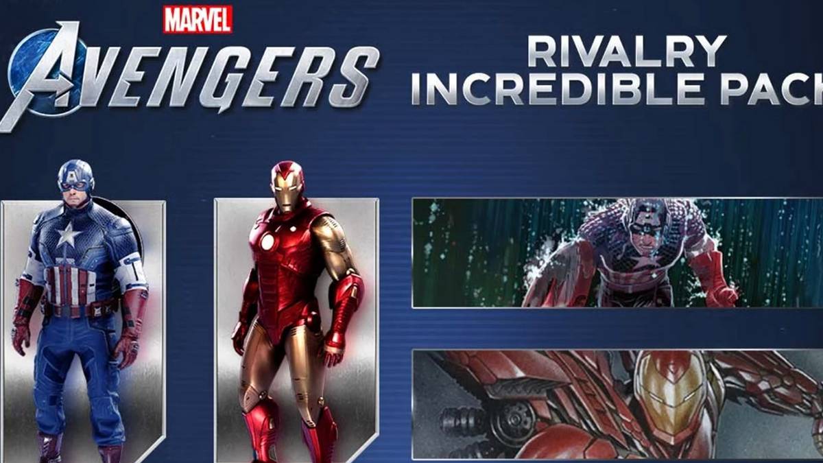 Avengers Cap and Iron Man starter pack