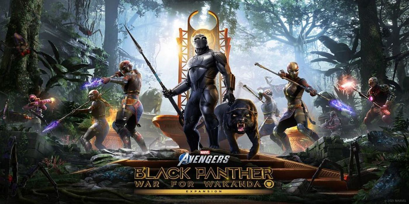 marvels avengers war for wakanda promo art