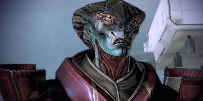 mass effect 3 javik looks up