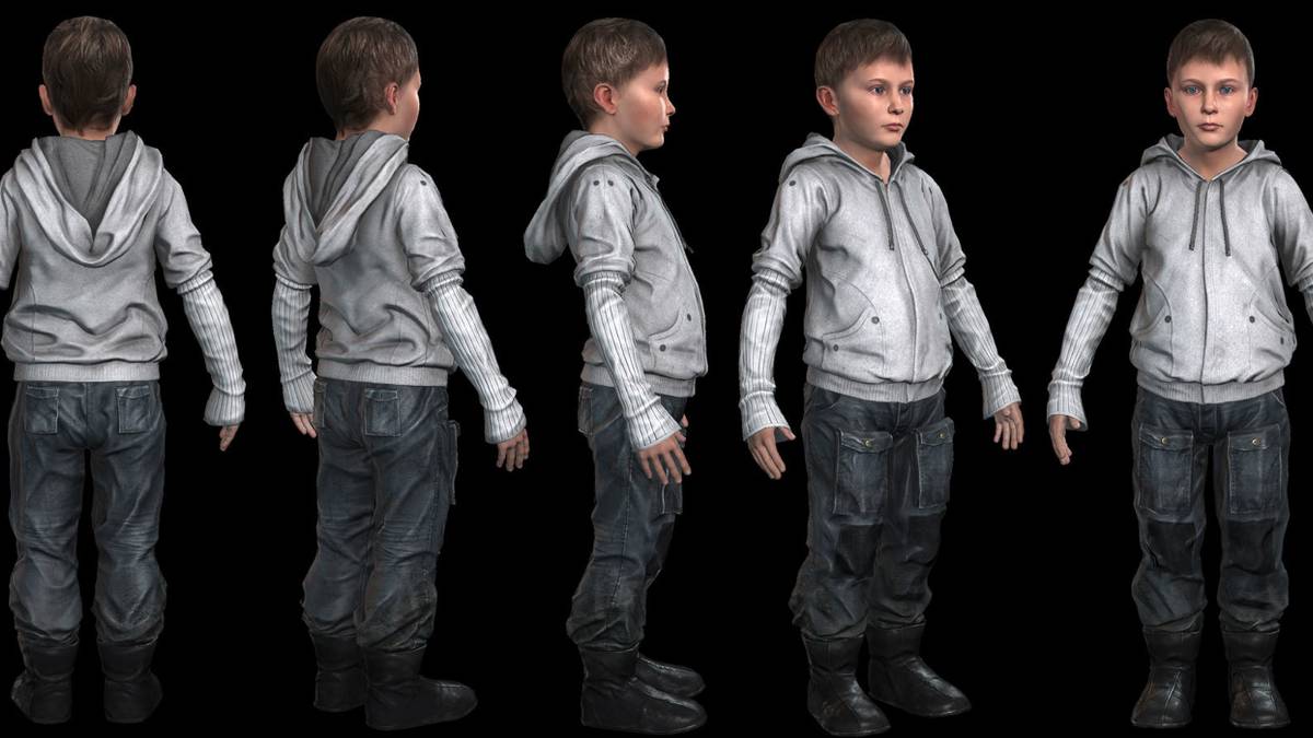 mass effect 3 child model