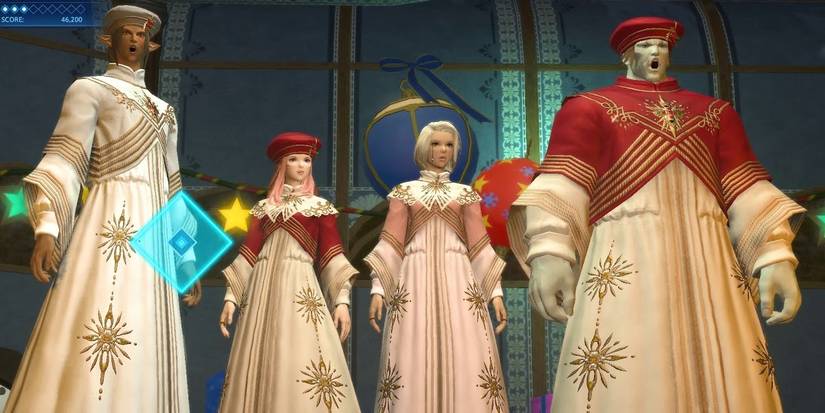 FF14 Unisex outfits.