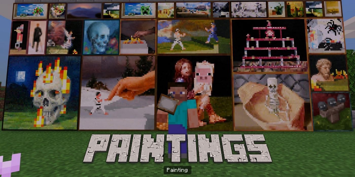 minecraft how to craft painting