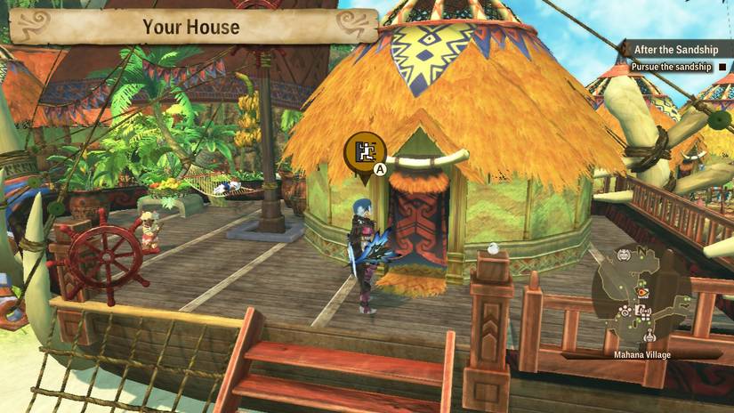 monster hunter stories 2 character house