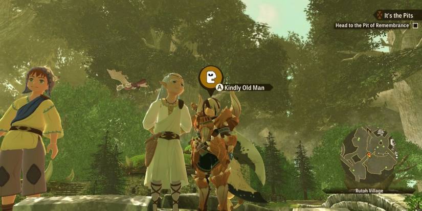 monster hunter stories 2 kindly old man