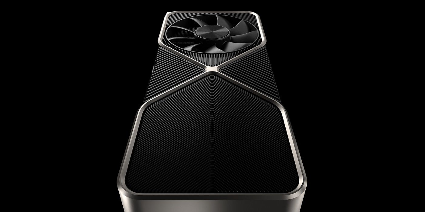 Image of an Nvidia RTX 3090 on a black background.