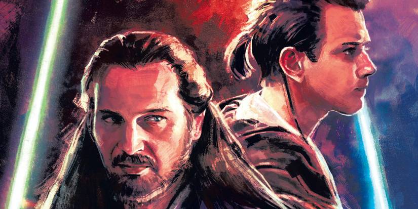 Obi Wan Kenobi and Qui Gon Jinn