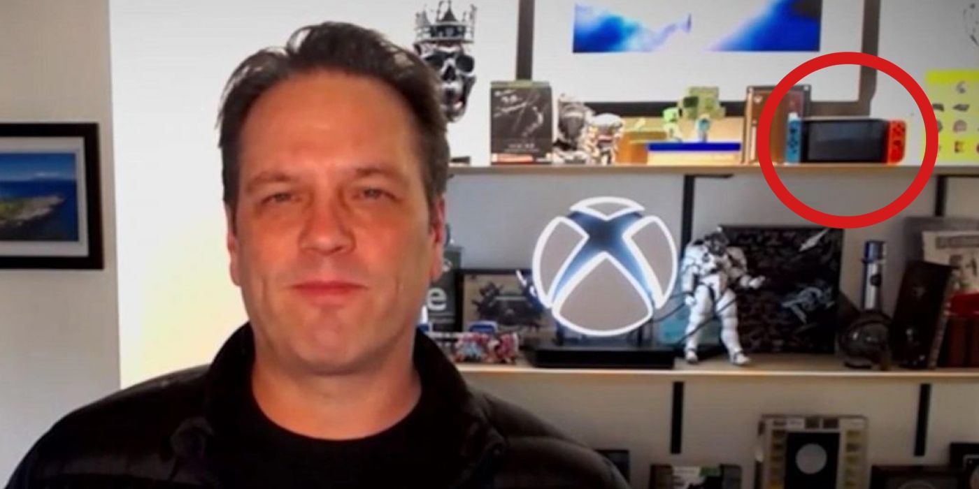 Phil Spencer and his Nintendo Switch Image