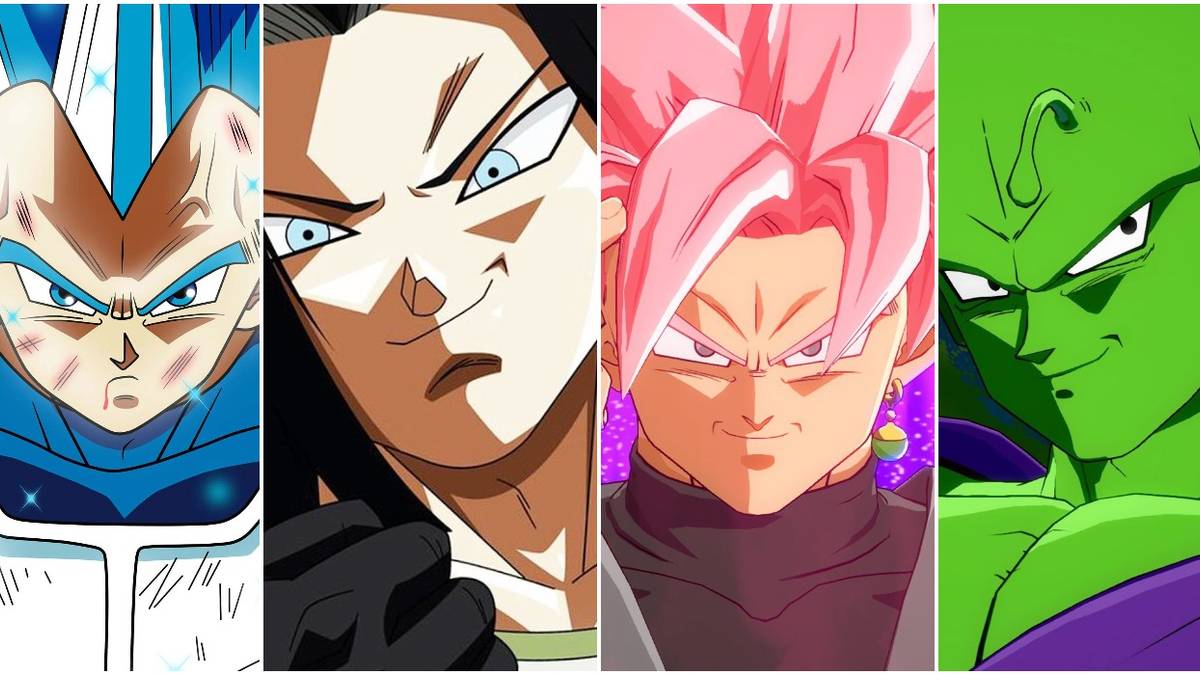 Vegeta, Android 17, Goku Black, Piccolo