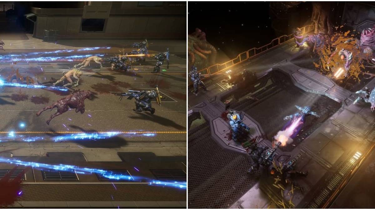 Heavy combat with mutants