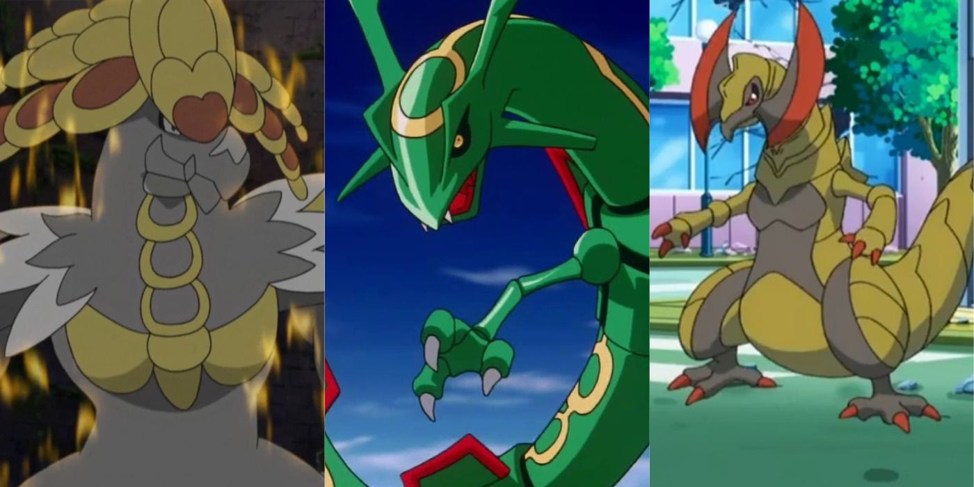 Kommo'o, Rayquaza, Haxorus