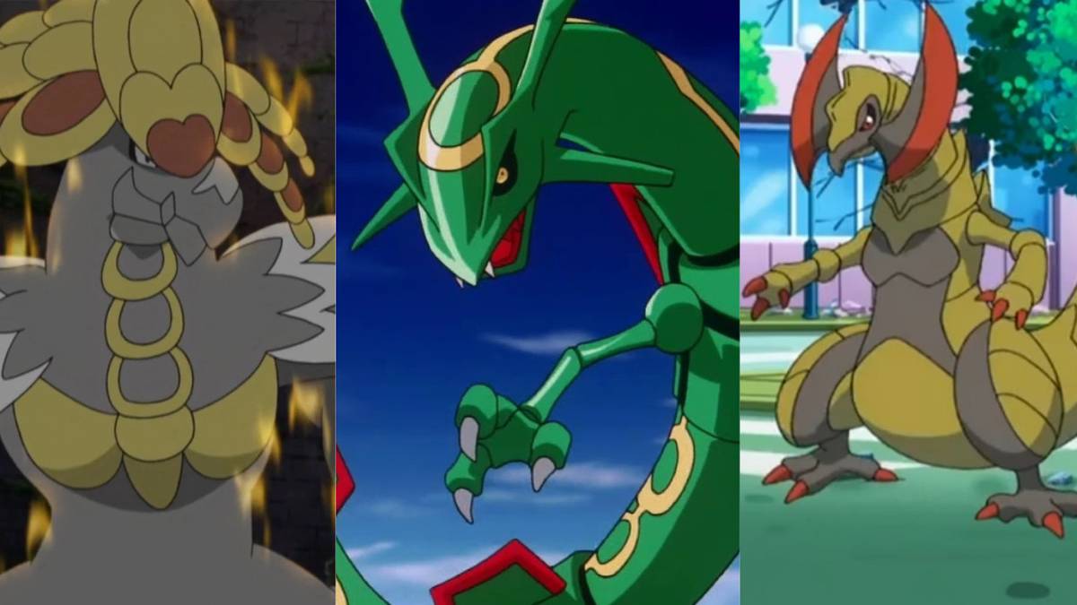 Kommo'o, Rayquaza, Haxorus
