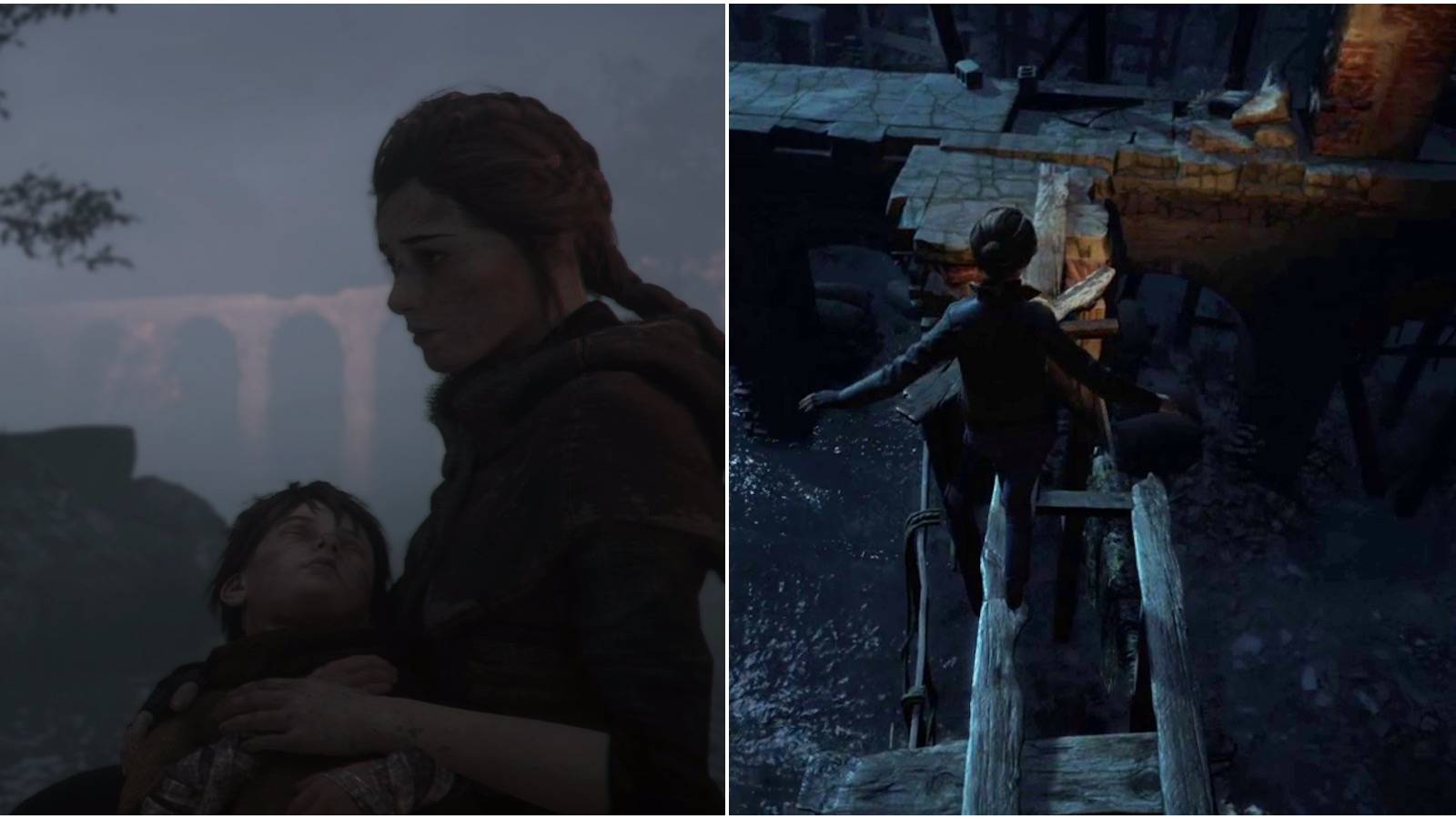 plague tale and medium split image